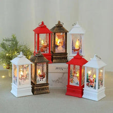 Load image into Gallery viewer, New Luxurious Christmas Ornament LED Lamp Desktop Hanging Santa Claus Elk Lantern Xmas Home Party Decoration Prop Lights Kids Gift