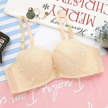 Load image into Gallery viewer, New Luxurious Lace Floral Wireless Bras For Women Front Closure Bras Plus Size Bralette Comfortable Adjusted Push Up Bra