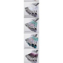 Load image into Gallery viewer, New Luxury Cosmic Color New Luxury Crystal Makeup Brushes Powder Foundation Eyeshadow Eyebrow Cosmetics for Face Fan Make Up Brush Set