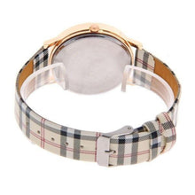 Load image into Gallery viewer, New Luxury Fashion Quartz Ladies Watch Plaid Clock Rose Gold Dial Dress Casual Wristwatch Analog Quartz Watches For Women Fashion Casual Wrist Watch Elegant Dress Watch For Womens