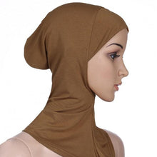 Load image into Gallery viewer, New Luxury Fashion Winter Soft Colorful Inner Hijab Cap Muslim Turban Hijab Caps Muslim Under Scarf Women Lightweight Hijab Bonnet Muslim Women Elegant Scarf Turbans Head For Women Women's Hijabs Hijab Caps Hat For Women
