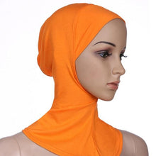 Load image into Gallery viewer, New Luxury Fashion Winter Soft Colorful Inner Hijab Cap Muslim Turban Hijab Caps Muslim Under Scarf Women Lightweight Hijab Bonnet Muslim Women Elegant Scarf Turbans Head For Women Women's Hijabs Hijab Caps Hat For Women