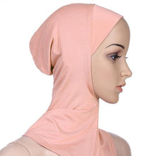 Load image into Gallery viewer, New Luxury Fashion Winter Soft Colorful Inner Hijab Cap Muslim Turban Hijab Caps Muslim Under Scarf Women Lightweight Hijab Bonnet Muslim Women Elegant Scarf Turbans Head For Women Women's Hijabs Hijab Caps Hat For Women