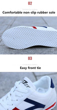 Load image into Gallery viewer, New Men's Fashion Leather Non-Slip White Casual Sports Round Toe Low-Top Comfortable Running High Quality Mens Casual Flat Footwear Classic White Mens Fashion Walking Sneakers