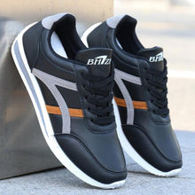 Load image into Gallery viewer, New Men's Fashion Leather Non-Slip White Casual Sports Round Toe Low-Top Comfortable Running High Quality Mens Casual Flat Footwear Classic White Mens Fashion Walking Sneakers