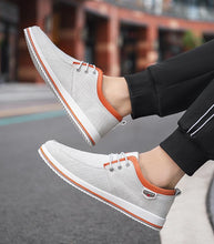 Load image into Gallery viewer, New Men's Flats High Quality Casual Shoes Handmade Shoes Casual Sports Flats Men Lightweight Comfortable Walking Shoes Outdoor Walking Sneakers For Mens