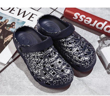 Load image into Gallery viewer, New Men Sandals Shoes Summer Beach Garden Flat Cool Slippers Arch Support Clogs Garden Shoes Slip-On Outdoor Beach Pool Shower Summer Sandals Slippers