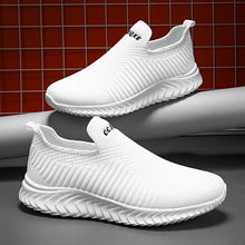 Load image into Gallery viewer, New Men Sneakers Light Fashion Casual Shoes Slip-On Comfortable Women Pink Couple Shoes Outdoor Walking Footwear Non-Slip Running Climbing Shoes Sneakers
