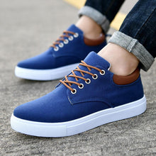 Load image into Gallery viewer, New Mens Canvas Shoes Spring Summer Casual Canvas Shoes Flats Men Shoes Driving Business Shoes Breathable Canvas Shoes Fashion Casual Shoes Fashion Sneakers Breathable Comfort Shoes