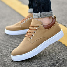 Load image into Gallery viewer, New Mens Canvas Shoes Spring Summer Casual Canvas Shoes Flats Men Shoes Driving Business Shoes Breathable Canvas Shoes Fashion Casual Shoes Fashion Sneakers Breathable Comfort Shoes