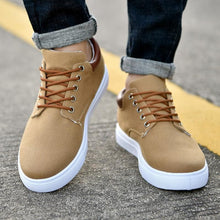 Load image into Gallery viewer, New Mens Canvas Shoes Spring Summer Casual Canvas Shoes Flats Men Shoes Driving Business Shoes Breathable Canvas Shoes Fashion Casual Shoes Fashion Sneakers Breathable Comfort Shoes