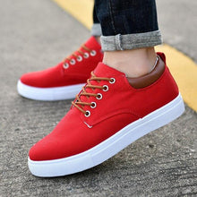 Load image into Gallery viewer, New Mens Canvas Shoes Spring Summer Casual Canvas Shoes Flats Men Shoes Driving Business Shoes Breathable Canvas Shoes Fashion Casual Shoes Fashion Sneakers Breathable Comfort Shoes