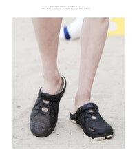 Load image into Gallery viewer, New Mens Sandals Summer Flip Flops Slippers Outdoor Beach Casual Shoes Sandals Water Shoes Outdoor Beach Yard Pool Shower Summer Sandals Outdoor Slippers