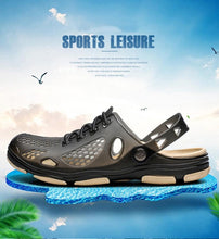 Load image into Gallery viewer, New Mens Sandals Summer Flip Flops Slippers Outdoor Beach Casual Shoes Sandals Water Shoes Outdoor Beach Yard Pool Shower Summer Sandals Outdoor Slippers