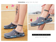 Load image into Gallery viewer, New Mens Shoes Sandals Summer Slippers Unisex Garden Clogs Shoes Casual Slippers Womens Mens Quick Drying Sandals Summer Anti-Slip Beach Shoes