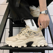 Load image into Gallery viewer, New Mens Sneakers Breathable Sports Shoes Couple Casual Shoes Thick Sole Running Walking Shoes Trainers Sport Sneakers Men High Fashion Comfy Fashion Sneakers