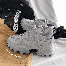Load image into Gallery viewer, New Mens Sneakers Breathable Sports Shoes Couple Casual Shoes Thick Sole Running Walking Shoes Trainers Sport Sneakers Men High Fashion Comfy Fashion Sneakers
