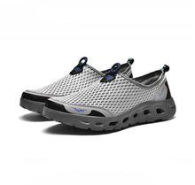 Load image into Gallery viewer, New Mesh Mens Aqua Shoes Outdoor Breathable Quick Dry Water Sneakers Light Anti-Skid Sport Footwear Comfortable Mesh Work Shoes Beach Swim Surf Shoes Water Shoes