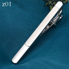 Load image into Gallery viewer, New Metal Silver Color Tie Clip For Men Wedding Necktie Tie Clasp Clip Tie Clips for Men Tie Bar Clip Regular Ties Necktie Wedding Business Tie Pin Clips Gentleman Ties Bar Elegant Men's Accessories