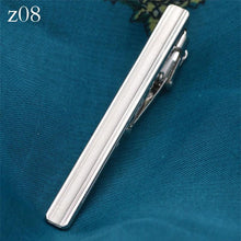 Load image into Gallery viewer, New Metal Silver Color Tie Clip For Men Wedding Necktie Tie Clasp Clip Tie Clips for Men Tie Bar Clip Regular Ties Necktie Wedding Business Tie Pin Clips Gentleman Ties Bar Elegant Men's Accessories