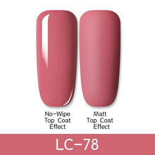 Load image into Gallery viewer, New Modern Fashion Colorful Matte Effect UV Gel Nail Polish Permanent Nail Painting Gel Luxury Matt Style For Women and Girls