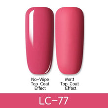 Load image into Gallery viewer, New Modern Fashion Colorful Matte Effect UV Gel Nail Polish Permanent Nail Painting Gel Luxury Matt Style For Women and Girls