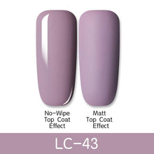 Load image into Gallery viewer, New Modern Fashion Colorful Matte Effect UV Gel Nail Polish Permanent Nail Painting Gel Luxury Matt Style For Women and Girls
