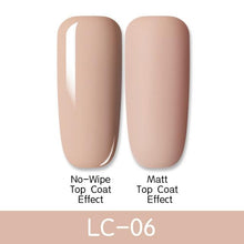Load image into Gallery viewer, New Modern Fashion Colorful Matte Effect UV Gel Nail Polish Permanent Nail Painting Gel Luxury Matt Style For Women and Girls