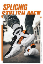 Load image into Gallery viewer, New Modern Mans Sneakers Breathable Fashion Men's Height Increasing Casual Outdoor High Quality Mesh Walking Jogging Non Slip Athletic Comfortable Casual Mens Sneakers