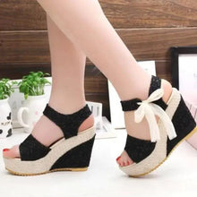 Load image into Gallery viewer, New Modern Women Wood High Heels Sandals Elegant Stylish Design Summer Womens Shoes
