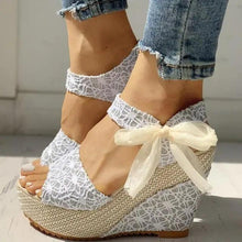 Load image into Gallery viewer, New Modern Women Wood High Heels Sandals Elegant Stylish Design Summer Womens Shoes