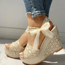 Load image into Gallery viewer, New Modern Women Wood High Heels Sandals Elegant Stylish Design Summer Womens Shoes
