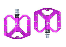 Load image into Gallery viewer, New Mountain Non-Slip Bike Pedals Platform Bicycle Flat Alloy Pedals 9/16 3 Bearings For Road Bikes Mountain Bike Pedals Flat Bicycle Pedals 9/16 Lightweight Road Bike Pedals Carbon Fiber Sealed Bearing Flat Pedals
