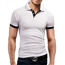 Load image into Gallery viewer, New Polo Shirt Men Summer Cool Men's Shirts Sleeve Polo Business Clothes Luxury Men Tee Shirt Polos women's short sleeves Summer Men's T-shirt Short Sleeved Lapel Casual T-shirt for Male Half Sleeve Tops