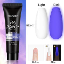 Load image into Gallery viewer, New Poly Nail Polish Gel Extension Glitter Gel Nails Manicure Design UV Reflective Diamond Shine