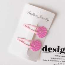 Load image into Gallery viewer, New Printed Cute Cartoon Fruit BB Clips Hairpins Girls Hair Accessories Children Headwear Baby Hair Clips Headdress Gorgeous Hair Accessories For Girls