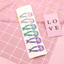 Load image into Gallery viewer, New Printed Cute Cartoon Fruit BB Clips Hairpins Girls Hair Accessories Children Headwear Baby Hair Clips Headdress Gorgeous Hair Accessories For Girls