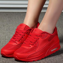 Load image into Gallery viewer, New Red Platform Womens Sneakers Casual Shoes Fashion Spring Tenis Woman Footwear Trainers Fashion Lightweight Tennis Sport Walking Athletic Casual Sneakers