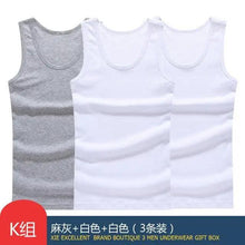 Load image into Gallery viewer, New Sale 100% Soft Cotton Mens Modern Sleeveless Tank Top Solid Muscle Vest Athletic Undershirts O-neck Gym Clothing Tees Tops Unique Soft Comfortable Summer Tops For Men Soft Cotton Sleeveless Tops for Men Classic Tank Tops