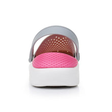 Load image into Gallery viewer, New Sandals Mens Hole Shoes Women Sandals Clogs Unisex Garden Shoes Gray Water Shoes Lightweight Sandals Slip On Summer Beach Pool Shower Shoes