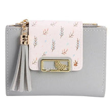 Load image into Gallery viewer, New Short PU Leather Clutch Bags Card Holder Wallet And Small Coin Purse for Women And Girls