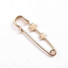 Load image into Gallery viewer, New Simple Trendy Popular Rhinestone Decoration Buckle Lapel Pin Brooches Women Cardigan Coat Sweater Costume Safety Pin Jewelry Brooches and Pins for Women in Multiple Styles Beautiful Safety Pins for Clothing