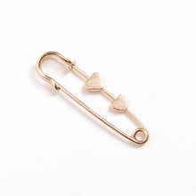 Load image into Gallery viewer, New Simple Trendy Popular Rhinestone Decoration Buckle Lapel Pin Brooches Women Cardigan Coat Sweater Costume Safety Pin Jewelry Brooches and Pins for Women in Multiple Styles Beautiful Safety Pins for Clothing