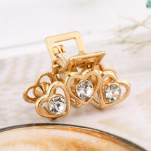 Load image into Gallery viewer, New Small Pearl Hair Claw Rhinestone For Women Hairpins Girls Clamps Hair Crab Clips Metal Hair Accessories Headdress Fashion Hairgrips Band Accessories For Party