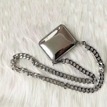 Load image into Gallery viewer, New Sparkling Thick Metal Chain Shoulder Bag Bike Wallet, Mini Bag, Coin Purse. Fashionable Women Pack Leather Crossbody Bags