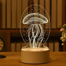Load image into Gallery viewer, New Sterlling Romantic Love 3D Lamp Heart-shaped Balloon Acrylic LED Night Light Decorative Table Lamp Valentine's Day Sweetheart Wife's Gift