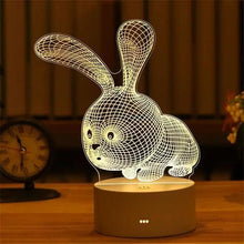 Load image into Gallery viewer, New Sterlling Romantic Love 3D Lamp Heart-shaped Balloon Acrylic LED Night Light Decorative Table Lamp Valentine's Day Sweetheart Wife's Gift