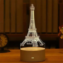 Load image into Gallery viewer, New Sterlling Romantic Love 3D Lamp Heart-shaped Balloon Acrylic LED Night Light Decorative Table Lamp Valentine's Day Sweetheart Wife's Gift