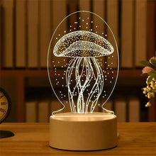 Load image into Gallery viewer, New Sterlling Romantic Love 3D Lamp Heart-shaped Balloon Acrylic LED Night Light Decorative Table Lamp Valentine's Day Sweetheart Wife's Gift