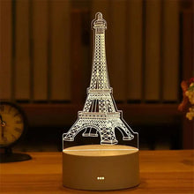 Load image into Gallery viewer, New Sterlling Romantic Love 3D Lamp Heart-shaped Balloon Acrylic LED Night Light Decorative Table Lamp Valentine's Day Sweetheart Wife's Gift